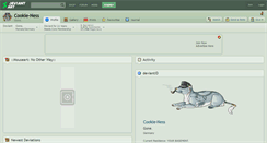 Desktop Screenshot of cookie-ness.deviantart.com