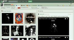 Desktop Screenshot of mistertrece.deviantart.com