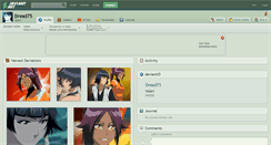 Desktop Screenshot of dread75.deviantart.com