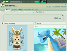 Tablet Screenshot of butterxscotch.deviantart.com