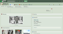Desktop Screenshot of iheart-you.deviantart.com