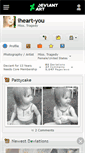 Mobile Screenshot of iheart-you.deviantart.com