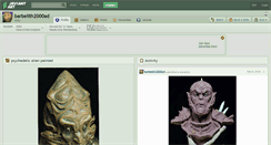 Desktop Screenshot of barbelith2000ad.deviantart.com