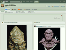 Tablet Screenshot of barbelith2000ad.deviantart.com