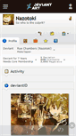 Mobile Screenshot of nazotoki.deviantart.com