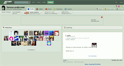 Desktop Screenshot of famous-underwear.deviantart.com