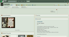 Desktop Screenshot of chaoshades.deviantart.com