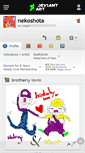 Mobile Screenshot of nekoshota.deviantart.com