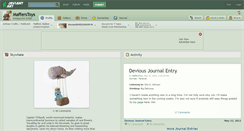 Desktop Screenshot of mafferstoys.deviantart.com