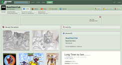 Desktop Screenshot of beastwarsclub.deviantart.com