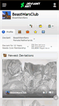 Mobile Screenshot of beastwarsclub.deviantart.com