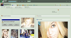 Desktop Screenshot of dixiegirl612.deviantart.com