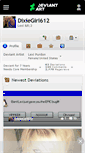 Mobile Screenshot of dixiegirl612.deviantart.com