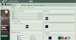 Desktop Screenshot of masqu.deviantart.com