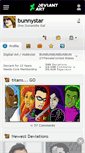 Mobile Screenshot of bunnystar.deviantart.com