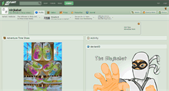 Desktop Screenshot of ninjkabat.deviantart.com
