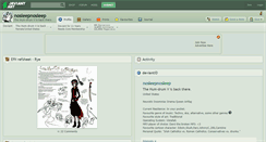 Desktop Screenshot of nosleepnosleep.deviantart.com