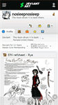 Mobile Screenshot of nosleepnosleep.deviantart.com