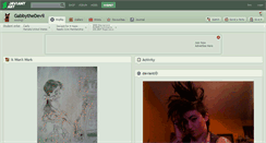 Desktop Screenshot of gabbythedevil.deviantart.com