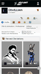 Mobile Screenshot of ckwilliam.deviantart.com