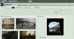 Desktop Screenshot of notvitruvian.deviantart.com