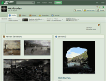 Tablet Screenshot of notvitruvian.deviantart.com
