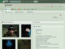 Tablet Screenshot of iansweeny.deviantart.com