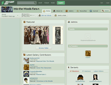 Tablet Screenshot of into-the-woods-fans.deviantart.com