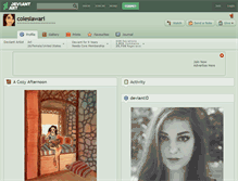 Tablet Screenshot of coleslawari.deviantart.com