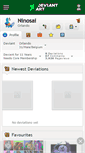 Mobile Screenshot of ninosai.deviantart.com