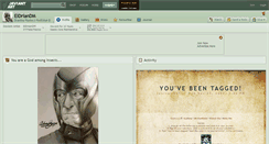 Desktop Screenshot of eidriandm.deviantart.com