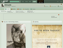 Tablet Screenshot of eidriandm.deviantart.com