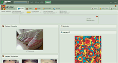 Desktop Screenshot of dewone.deviantart.com
