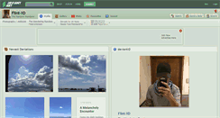 Desktop Screenshot of flint-xd.deviantart.com