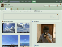Tablet Screenshot of flint-xd.deviantart.com