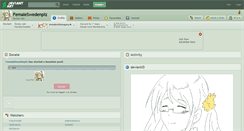 Desktop Screenshot of femaleswedenplz.deviantart.com