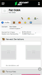 Mobile Screenshot of pat-sidek.deviantart.com