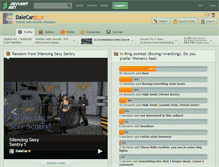 Tablet Screenshot of dalecar.deviantart.com