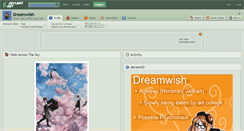 Desktop Screenshot of dreamwish.deviantart.com