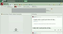 Desktop Screenshot of bigmansini.deviantart.com