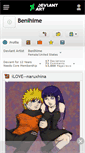 Mobile Screenshot of benihime.deviantart.com
