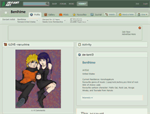 Tablet Screenshot of benihime.deviantart.com