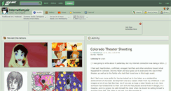 Desktop Screenshot of internetismyair.deviantart.com