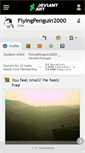 Mobile Screenshot of flyingpenguin2000.deviantart.com