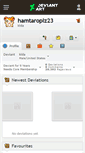 Mobile Screenshot of hamtaroplz23.deviantart.com