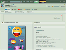 Tablet Screenshot of logcabin117.deviantart.com