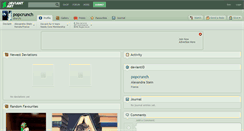 Desktop Screenshot of popcrunch.deviantart.com
