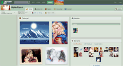 Desktop Screenshot of hemo-fans.deviantart.com