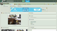 Desktop Screenshot of anime102004.deviantart.com