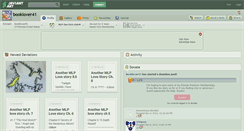 Desktop Screenshot of booklover41.deviantart.com